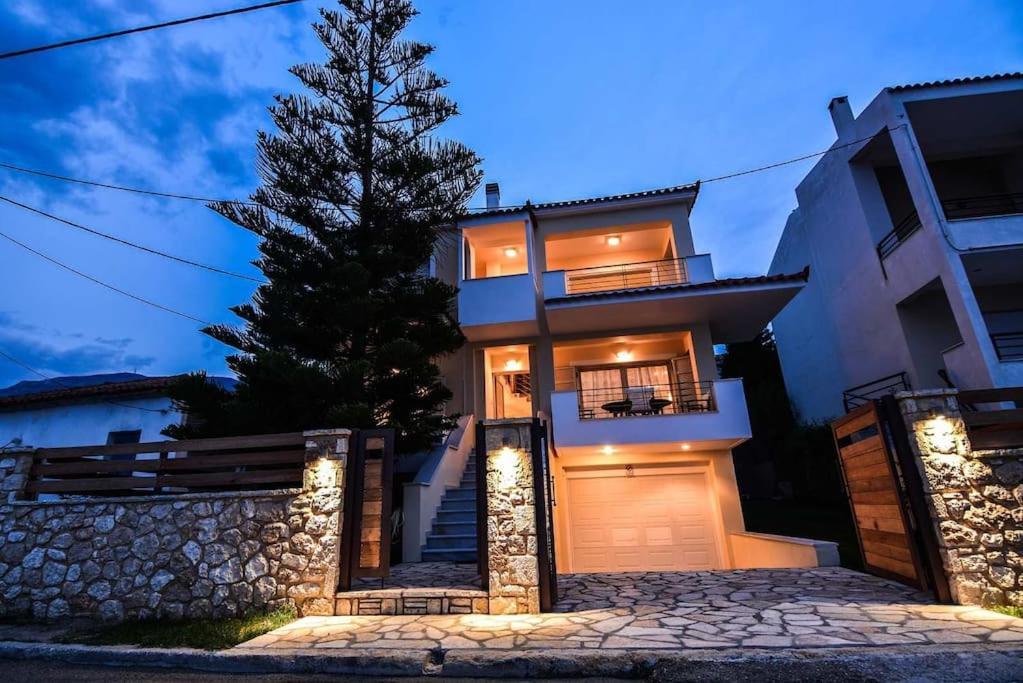 Aigli Luxurious Villa Kato Pitsa Eksteriør billede
