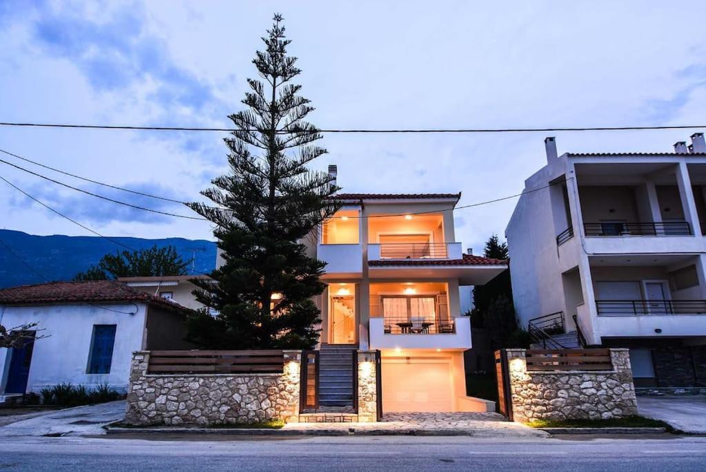 Aigli Luxurious Villa Kato Pitsa Eksteriør billede