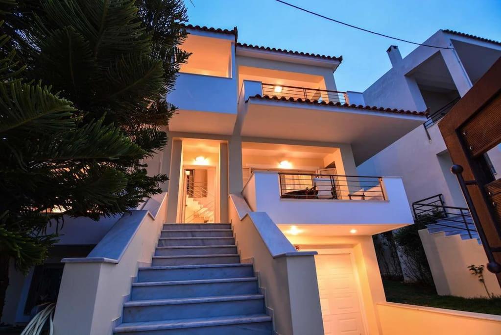 Aigli Luxurious Villa Kato Pitsa Eksteriør billede